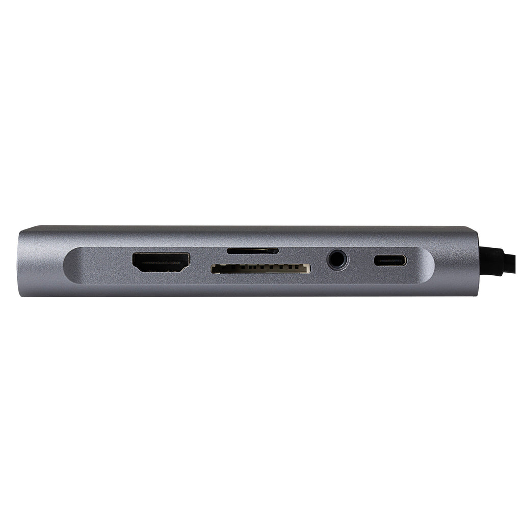 Maplin USB-C Multiport Hub 4x USB-A, HDMI, RJ45, USB-C PD, VGA, SD Card Reader