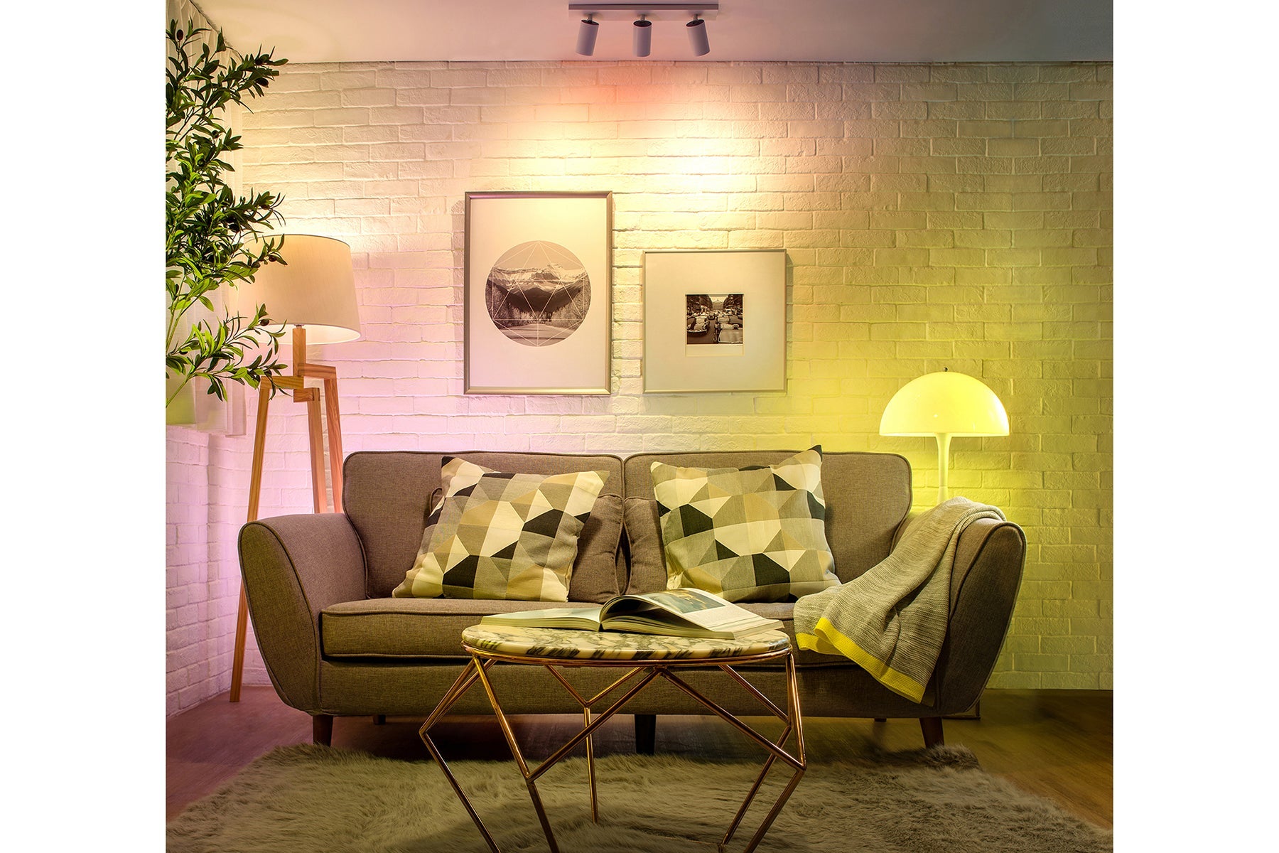 4lite WiZ Connected A60 Warm White WiFi LED Smart Bulb - B22 Bayonet Cap