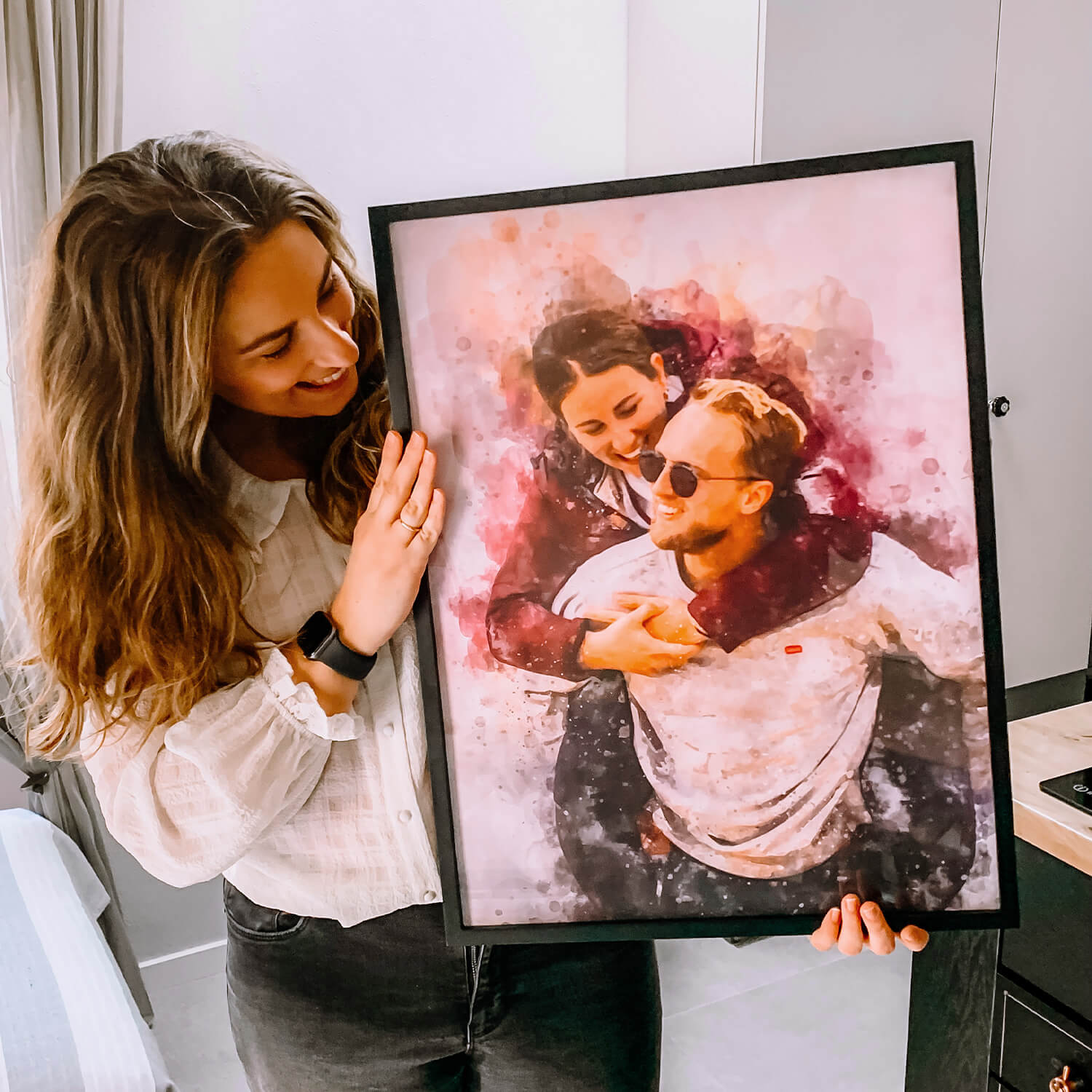 Personalised Watercolour Portrait