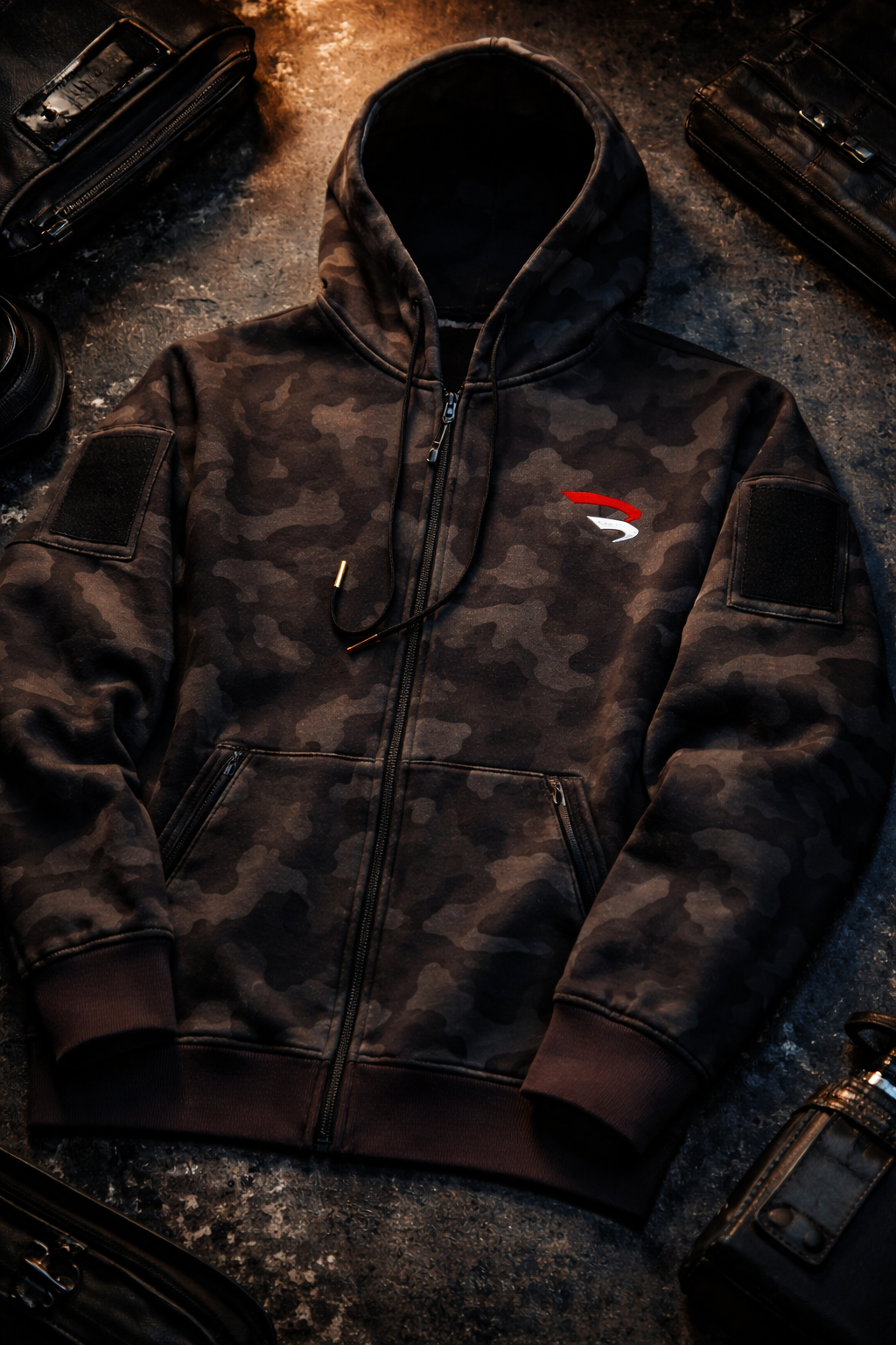 Zipped Hoodie