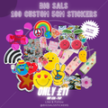 100 Custom 5 cm Stickers – Any Finish Die-Cut Vinyl Sticker Deal