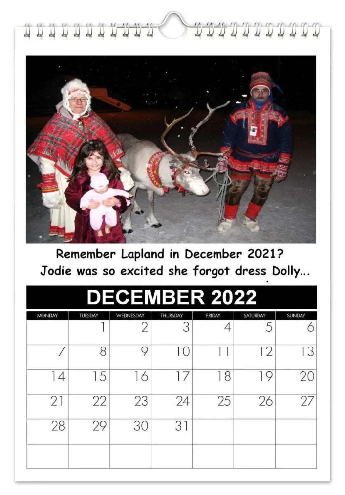 2024 Personalised Photo Calendar