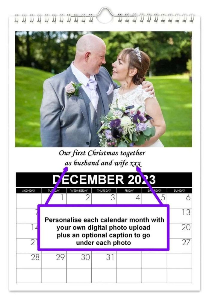2024 Personalised Photo Calendar
