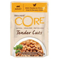 Wellness CORE Cat Wet Adult Tender Cuts Chicken and Chicken Liver in Savoury Gravy Recipe 85g x 24