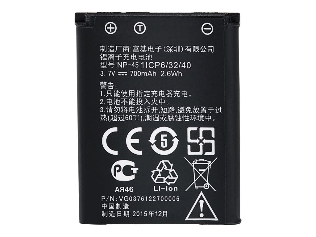 PRAKTICA NP-45 Rechargeable Battery Pack for WP240 Z250 Z212 & Fuji Cameras