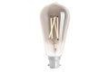 4lite WiZ Connected ST64 Smoky White WiFi LED Smart Bulb - B22 Bayonet