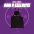 “DAD, Let Me Do It!” Kids Apron – Dani B × Big Sals Collaboration