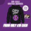 Custom Printed Hoodies – DTF Pullover Hoodies Sizes S–5XL