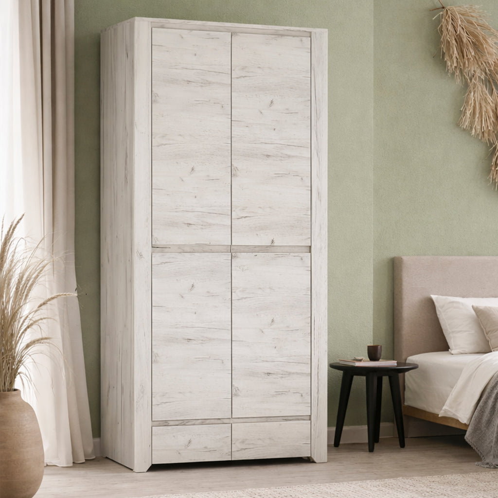 Angel 2 Door 2 Drawer Fitted Wardrobe