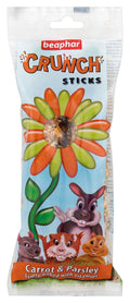 Beaphar Small Animal Crunch Sticks Carrot & Parsley 2pk