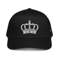 Black Crown King Baseball Cap - Stylish and Trendy Headwear
