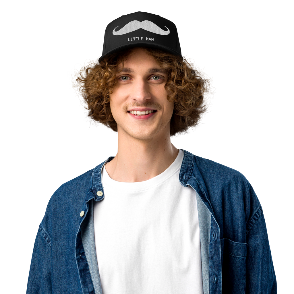 Little Man Mustache Baseball Cap - Fun & Stylish Headwear