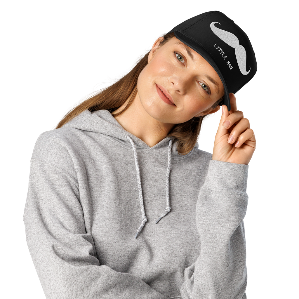 Little Man Mustache Baseball Cap - Fun & Stylish Headwear