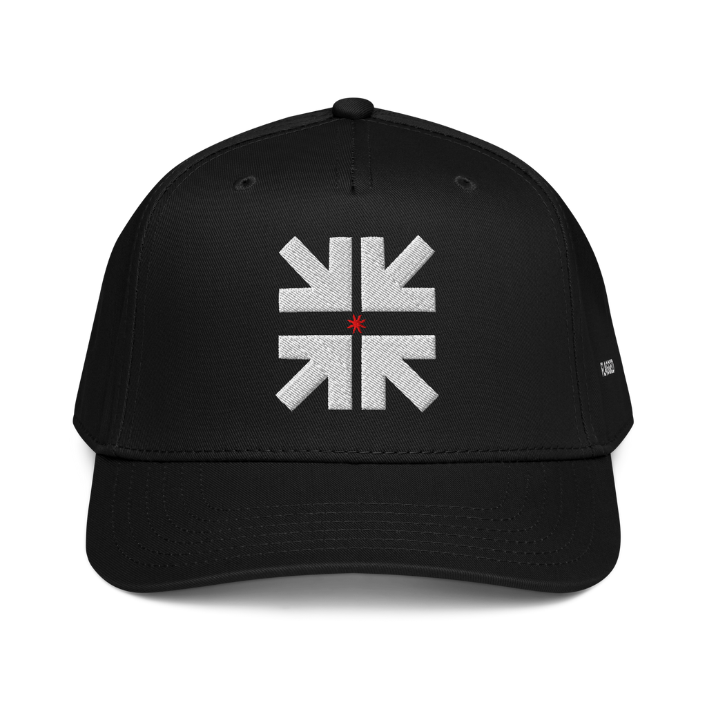 Flagged Abstract Baseball Cap - Unique Symbol Design for Stylish Wear