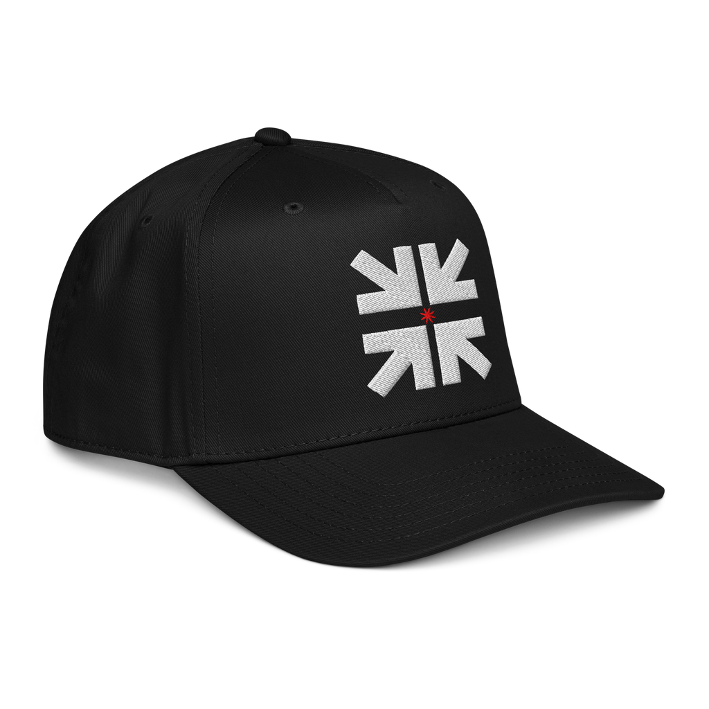 Flagged Abstract Baseball Cap - Unique Symbol Design for Stylish Wear