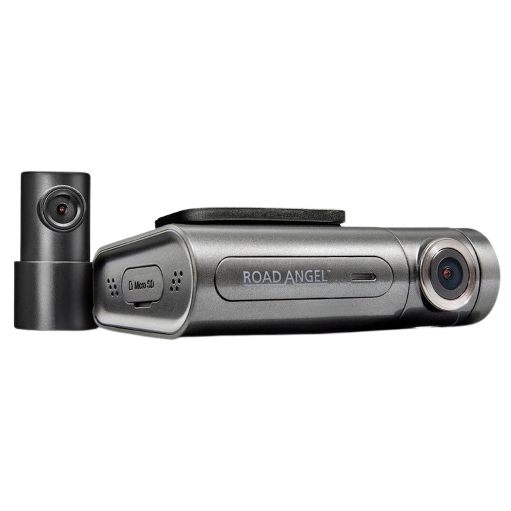 Road Angel Halo Pro Deluxe 2K Dual Front & Rear Dash Cam with 64GB SD & Hardwire Kit