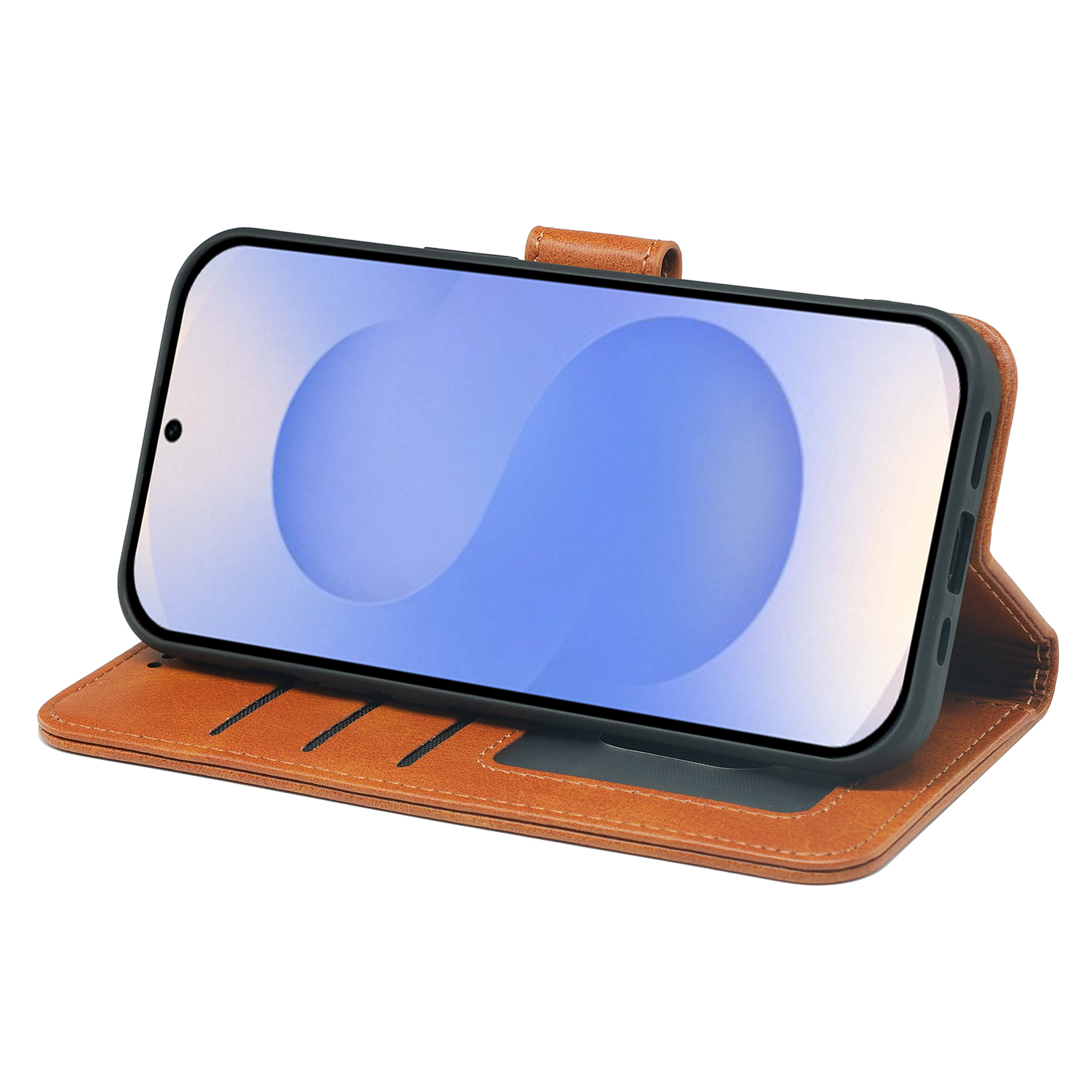 Samsung Galaxy A57 Book Flip Case Leather Wallet