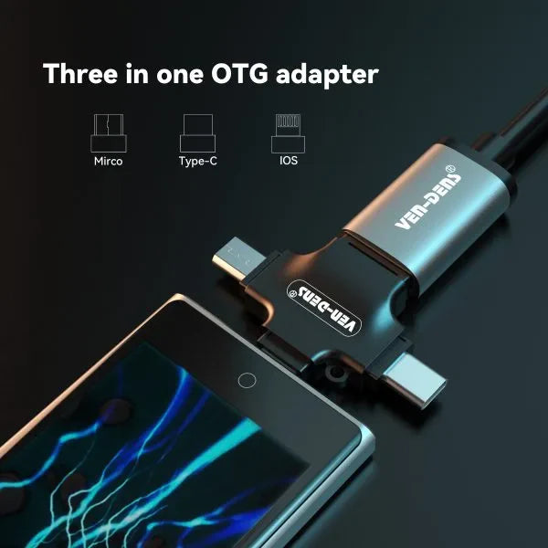 Mobile Phone Card Reader 4 in 1