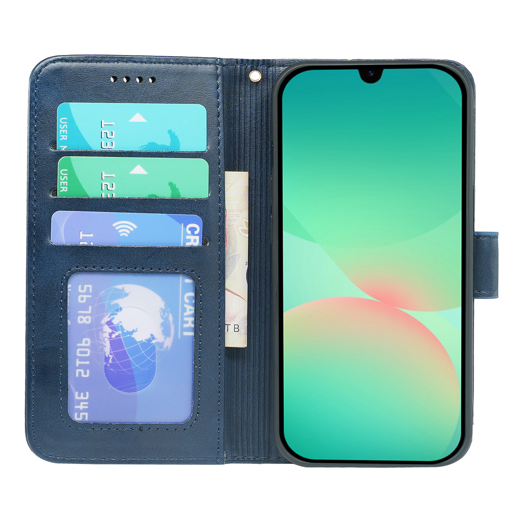 Samsung Galaxy A17 5G Book Flip Case Leather Wallet