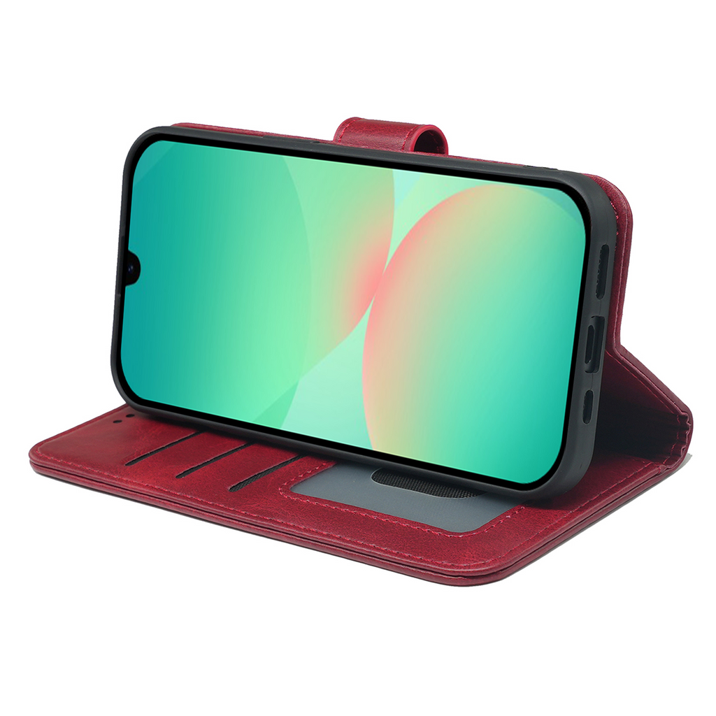 Samsung Galaxy A17 5G Book Flip Case Leather Wallet