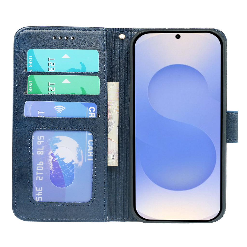 Samsung Galaxy S24 Series Book Flip Case Leather Wallet