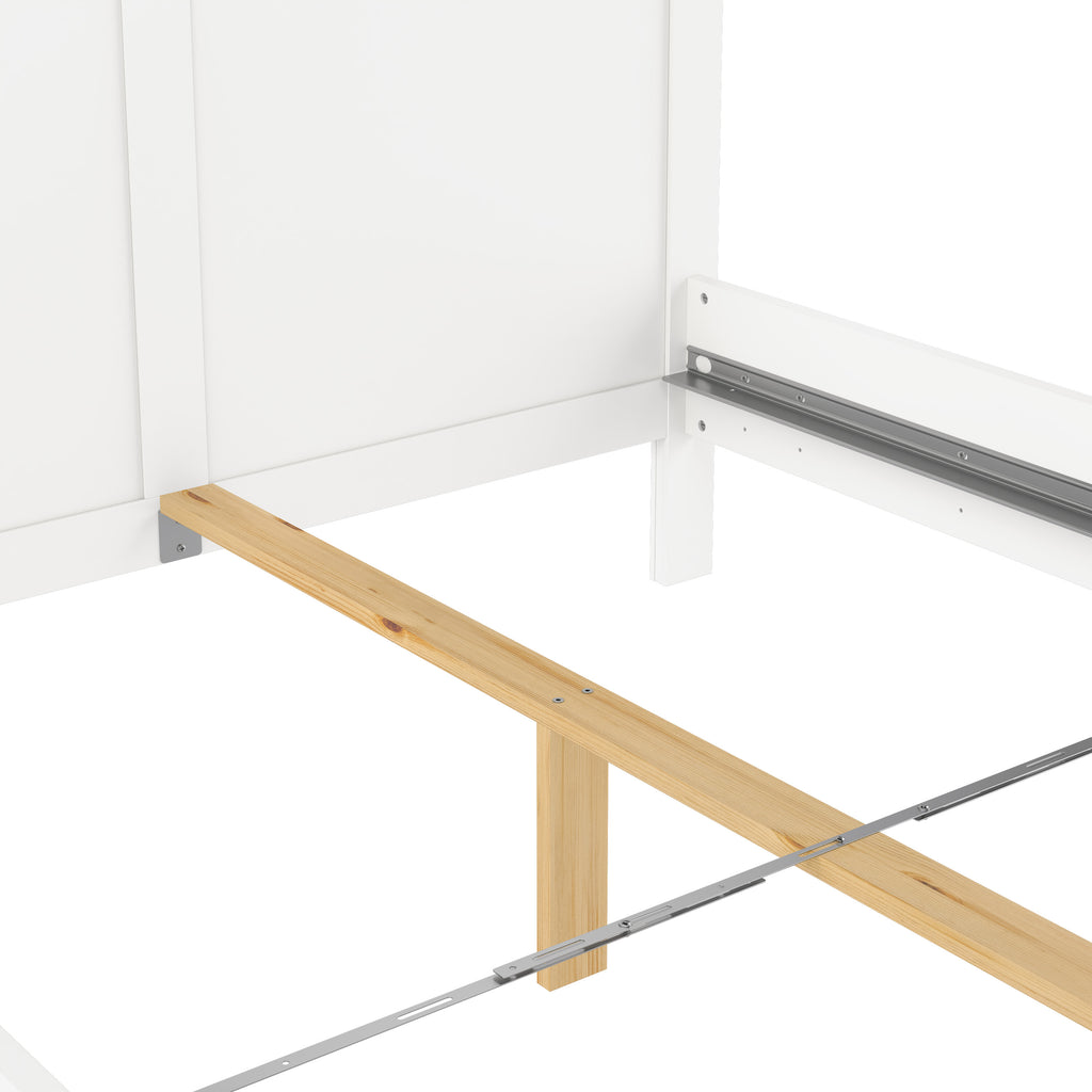 Paris Double Bed (140 x 200) in White