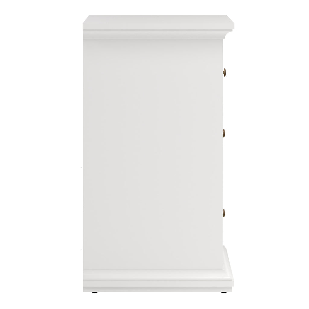 Paris Chest of 4 Drawers in White