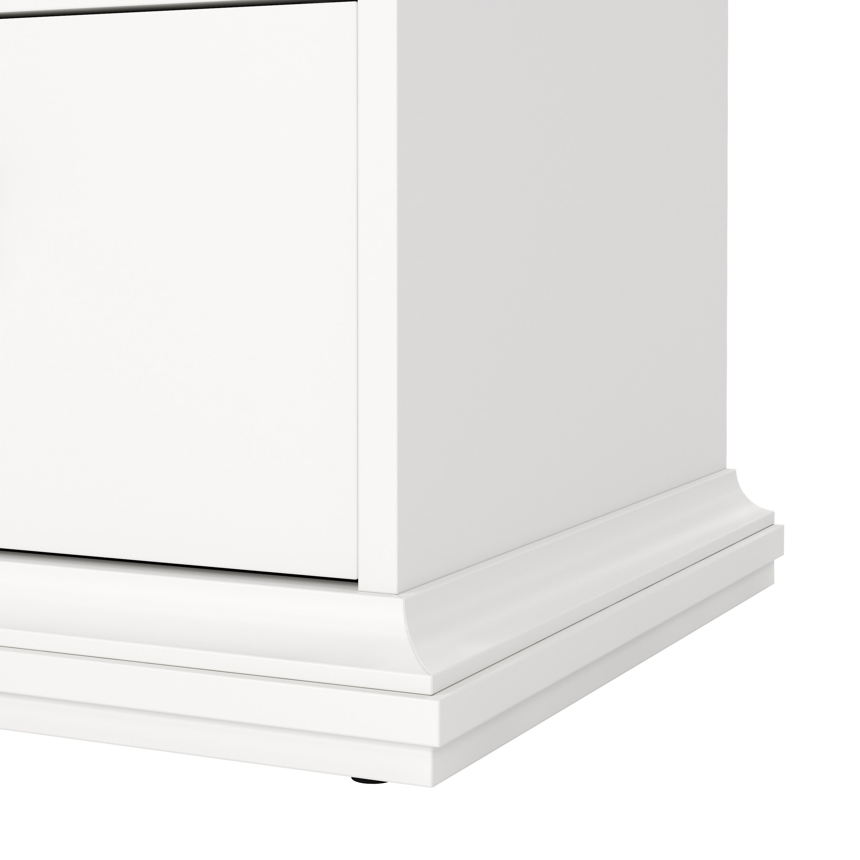 Paris Chest of 6 Drawers in White