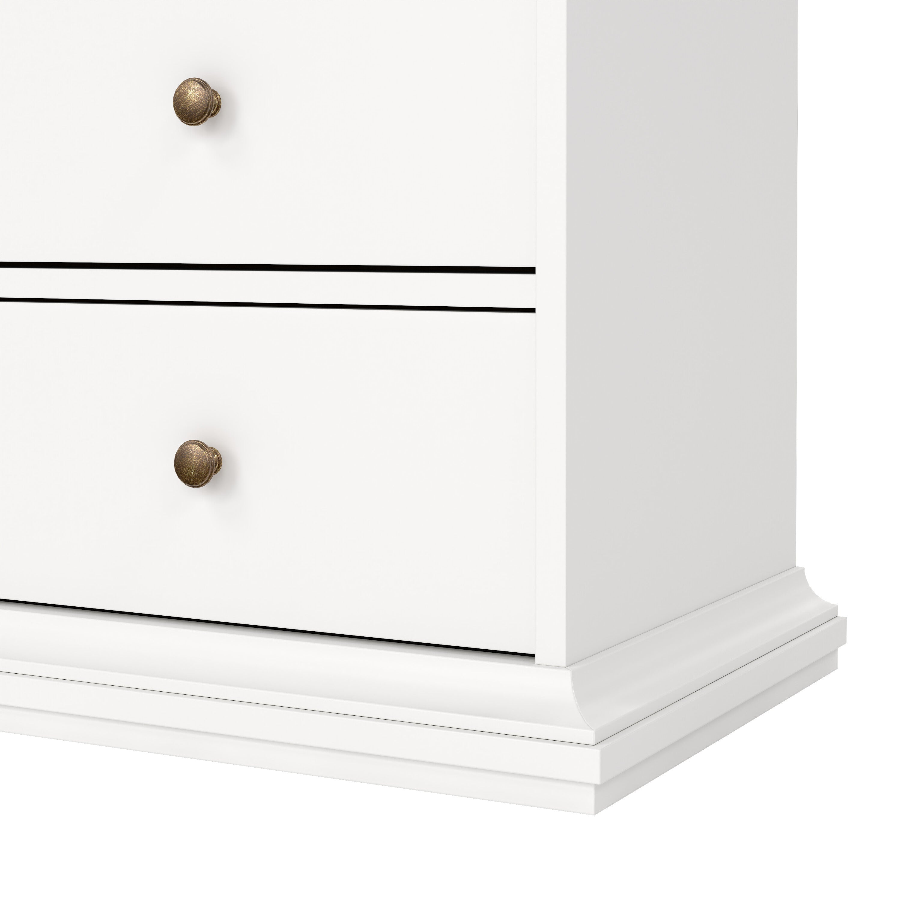 Paris China cabinet in White