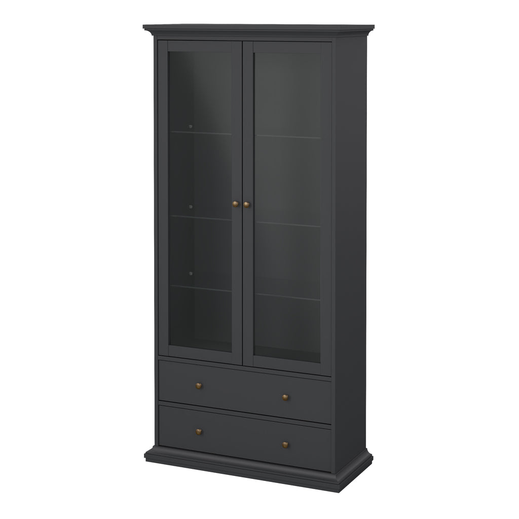 Paris China cabinet in Matt Grey