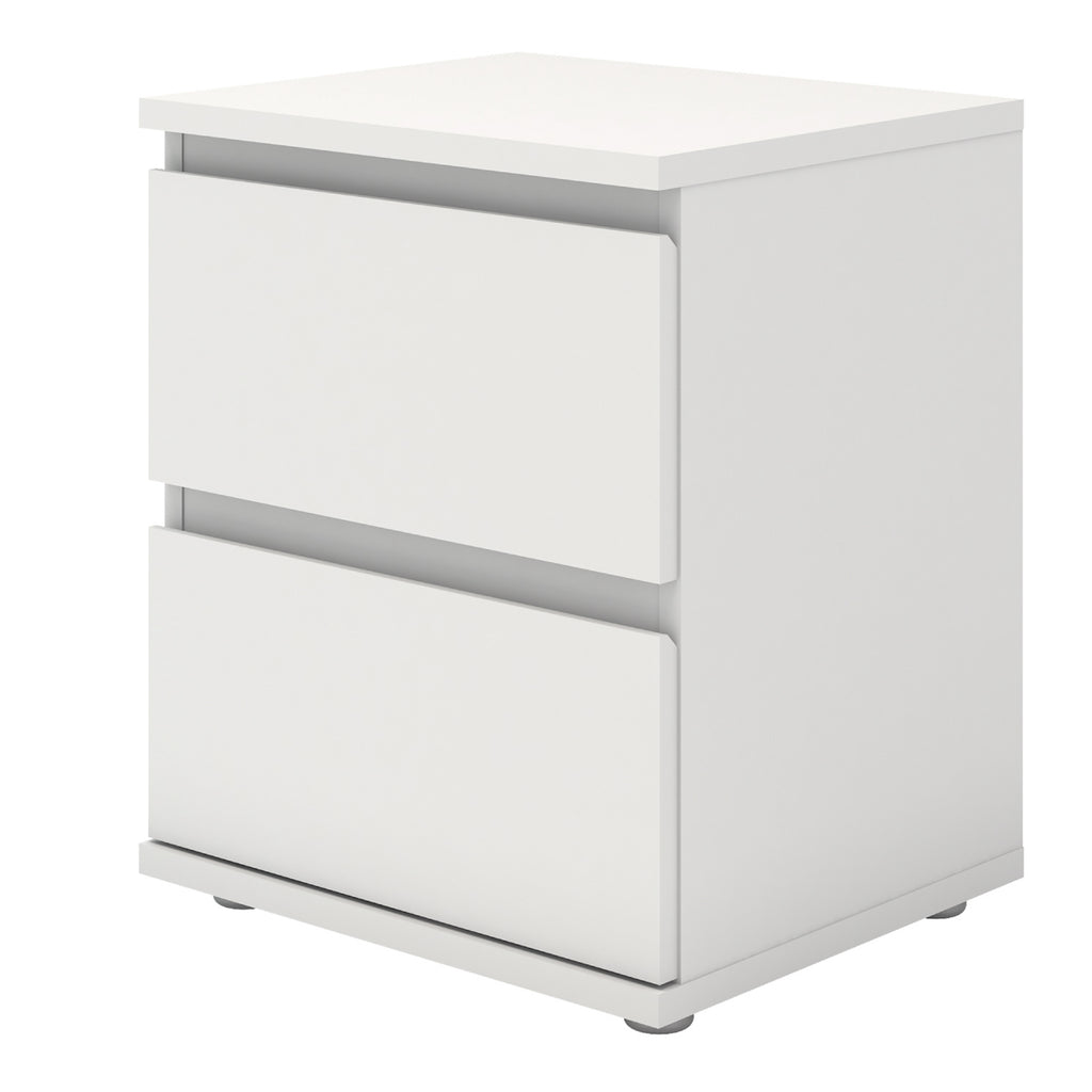 Nova Bedside 2 Drawer in Oak