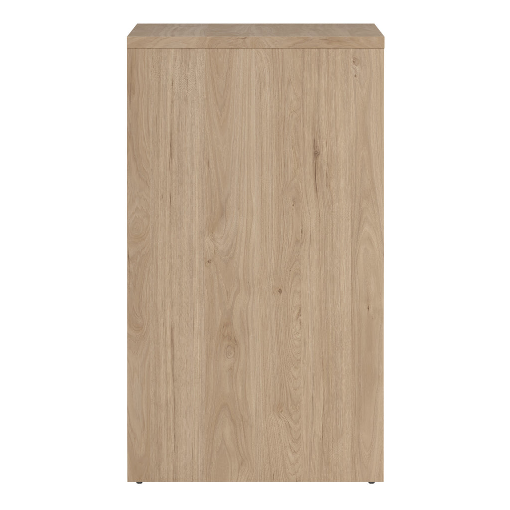Next Chest 3 drawers Jackson Hickory White high gloss