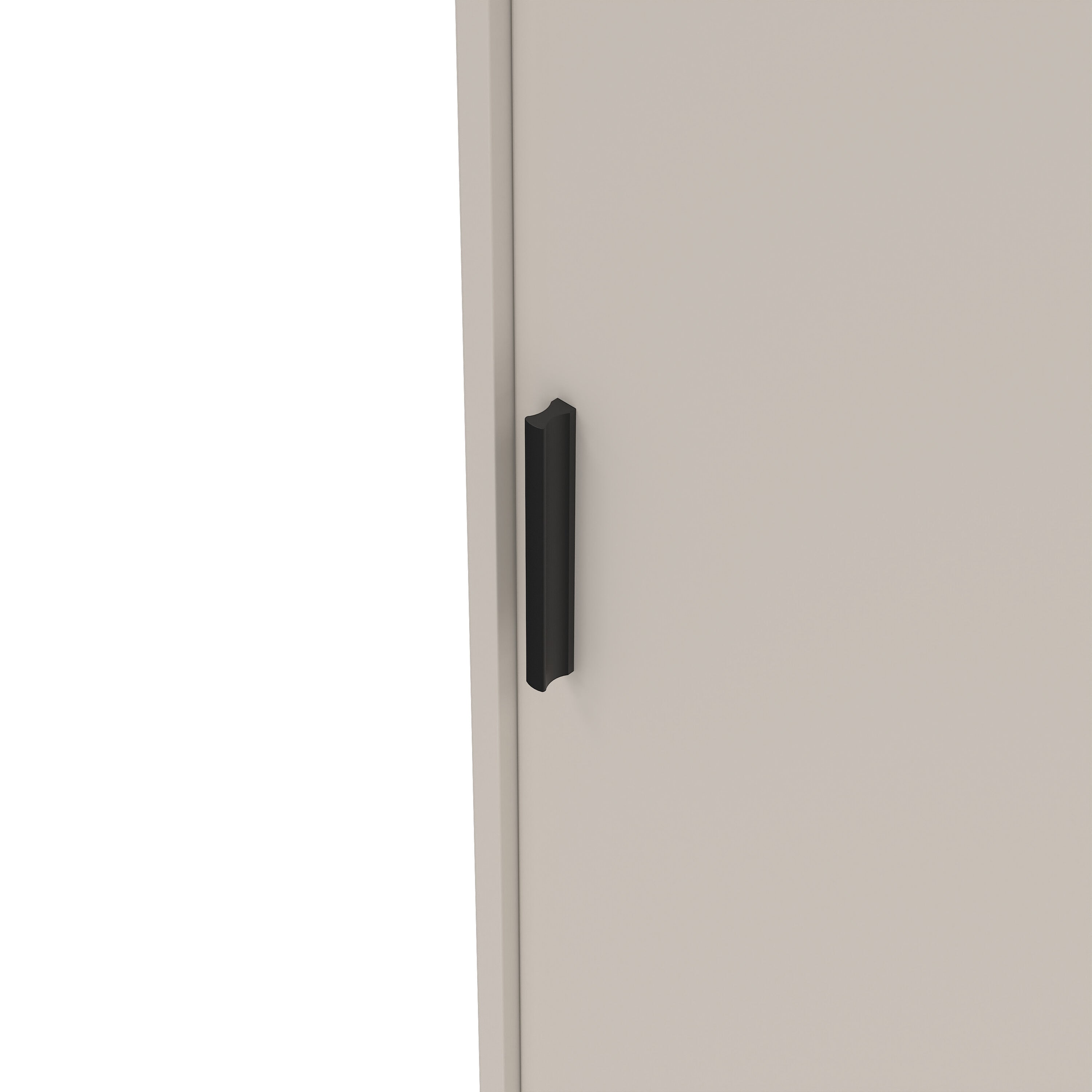Naia Wardrobe with 2 sliding Doors 1 Door 3 Drawers in Cashmere