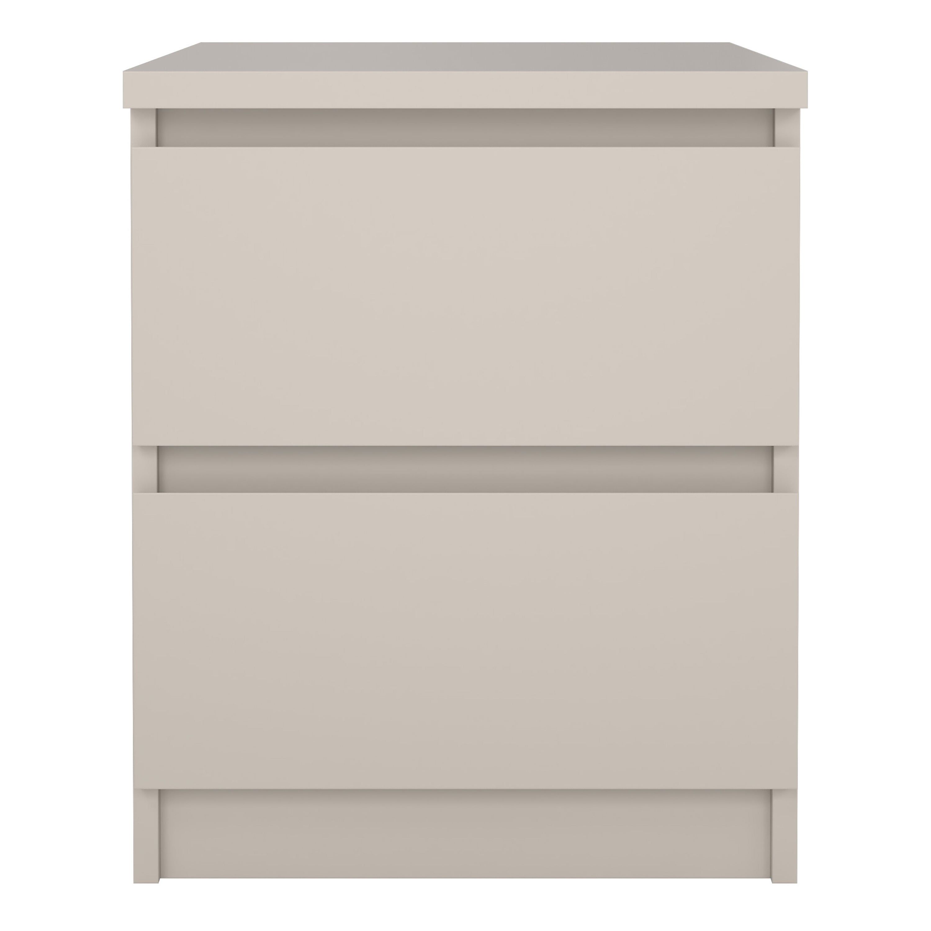 Naia Bedside 2 Drawers in Cashmere
