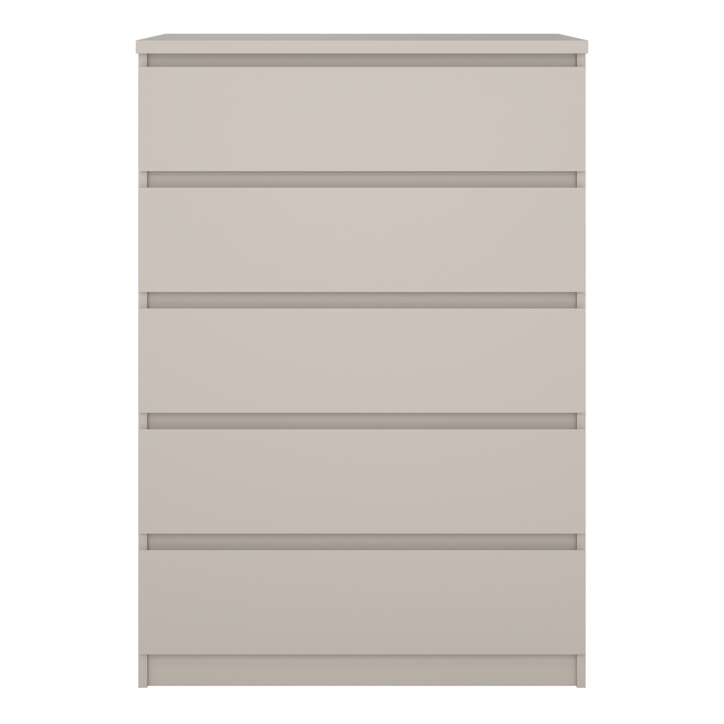 Naia Chest of 5 Drawers in Cashmere