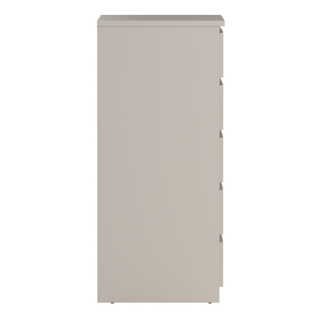 Naia Chest of 5 Drawers in Cashmere