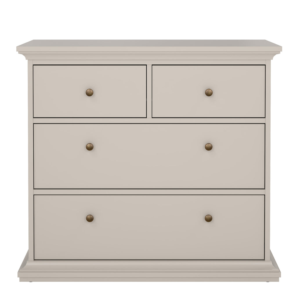 Paris Chest of 4 Drawers in Cashmere