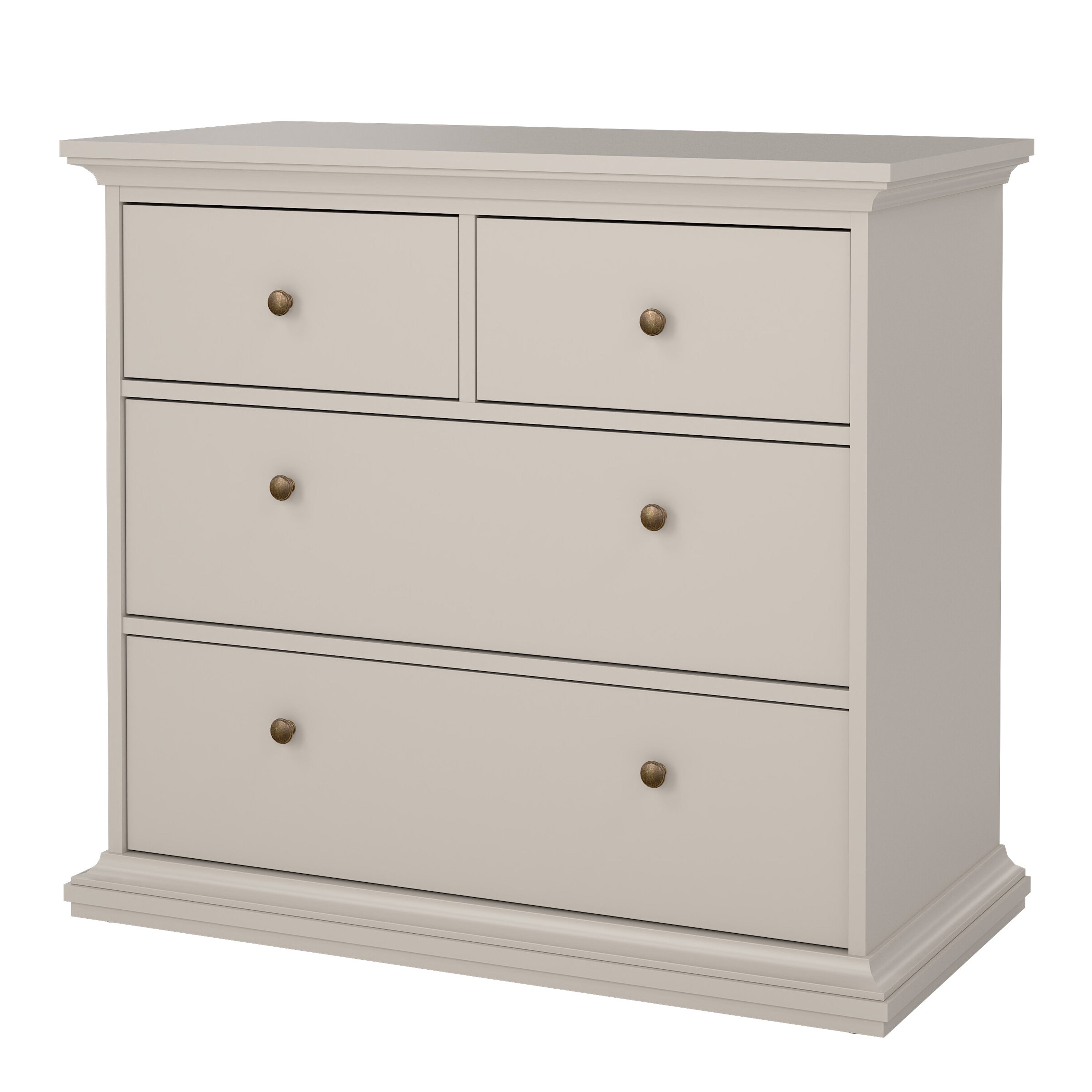 Paris Chest of 4 Drawers in Cashmere