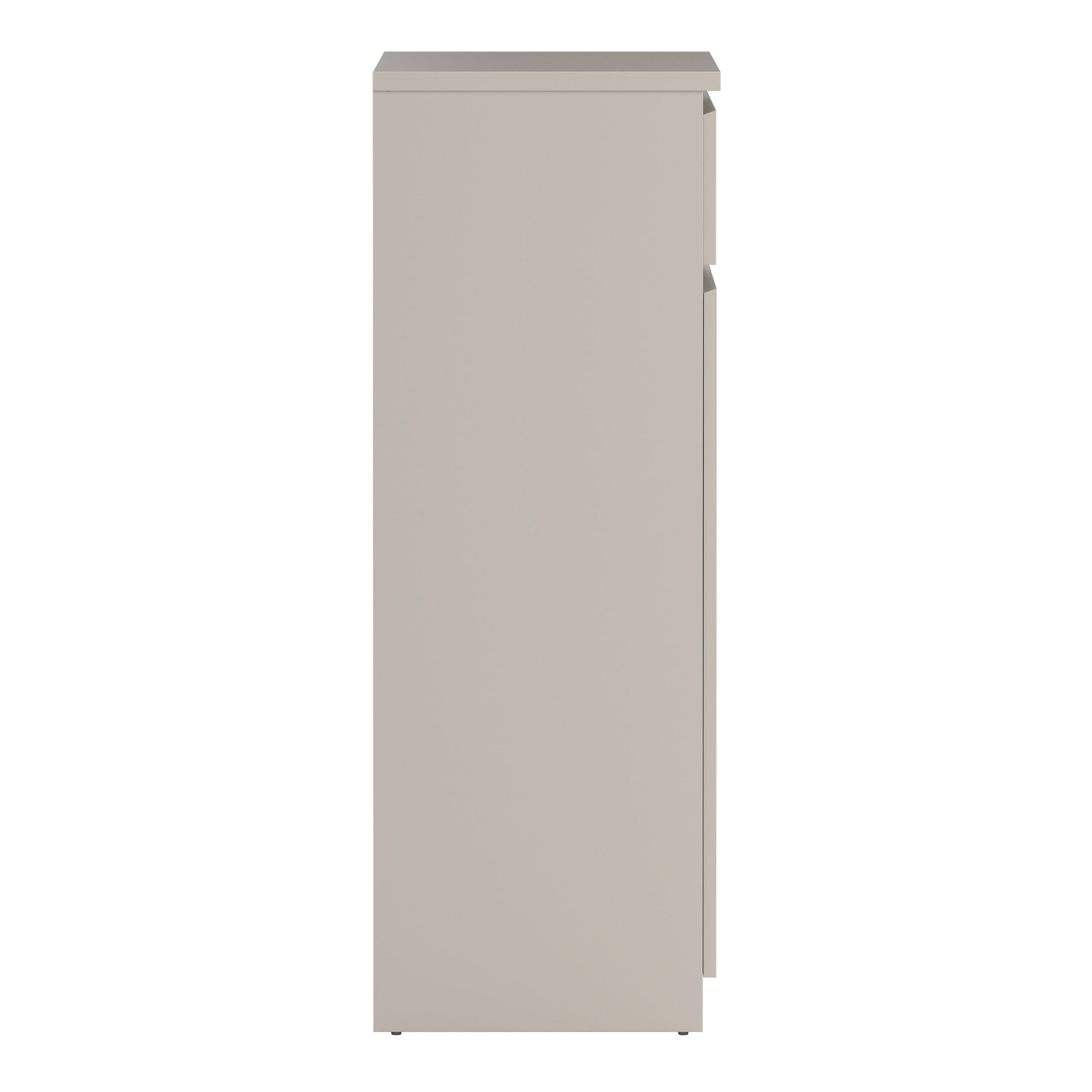 Naia Shoe cabinet with 2 Doors 1 Drawer in Cashmere