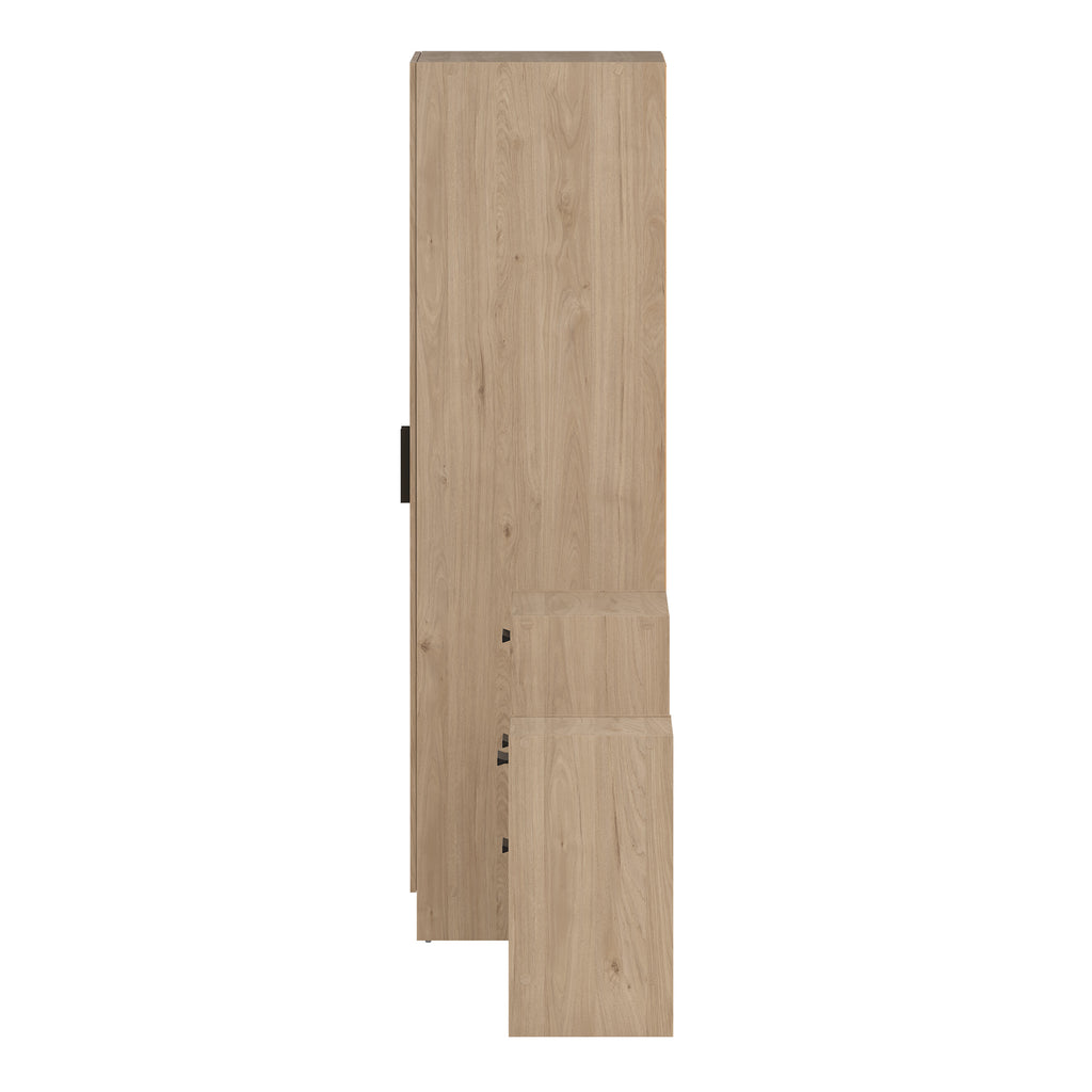 Escape Wardrobe, Chest and Nightstand in Jackson Hickory