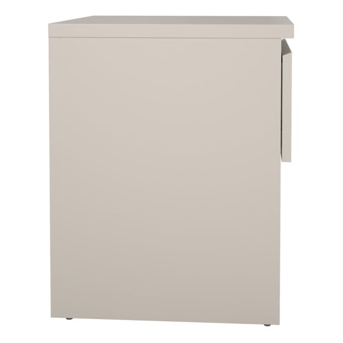Naia Nightstand 1 Drawer Nightstand in Cashmere