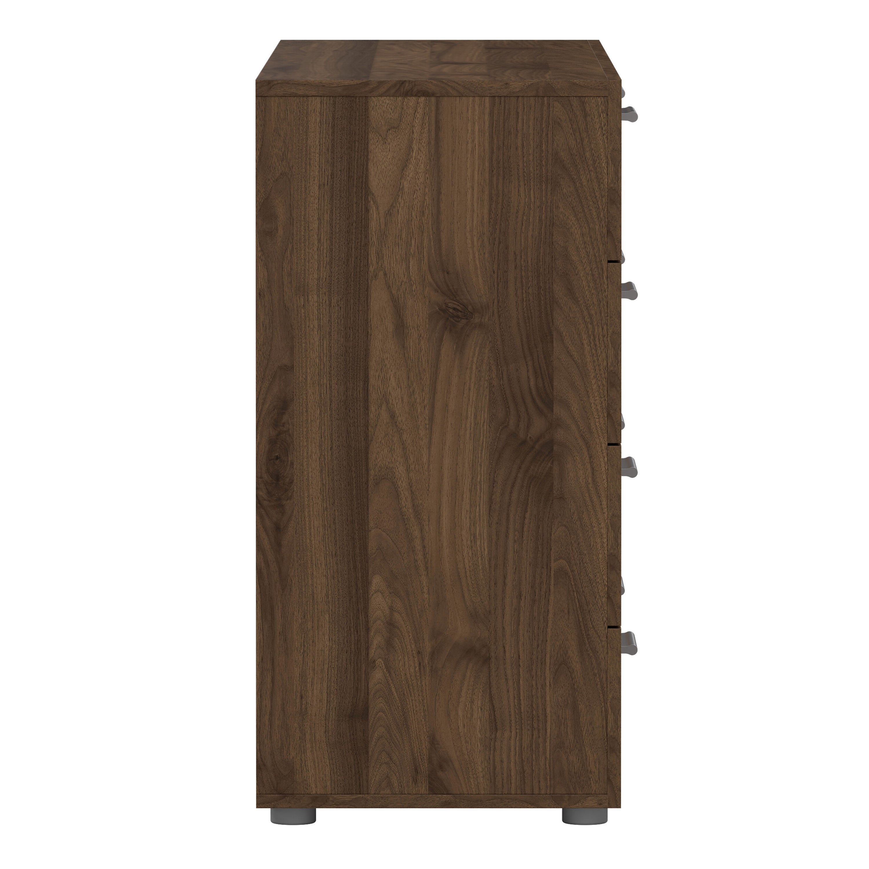 Pepe Wide Chest of 8 Drawers (4+4) in Walnut