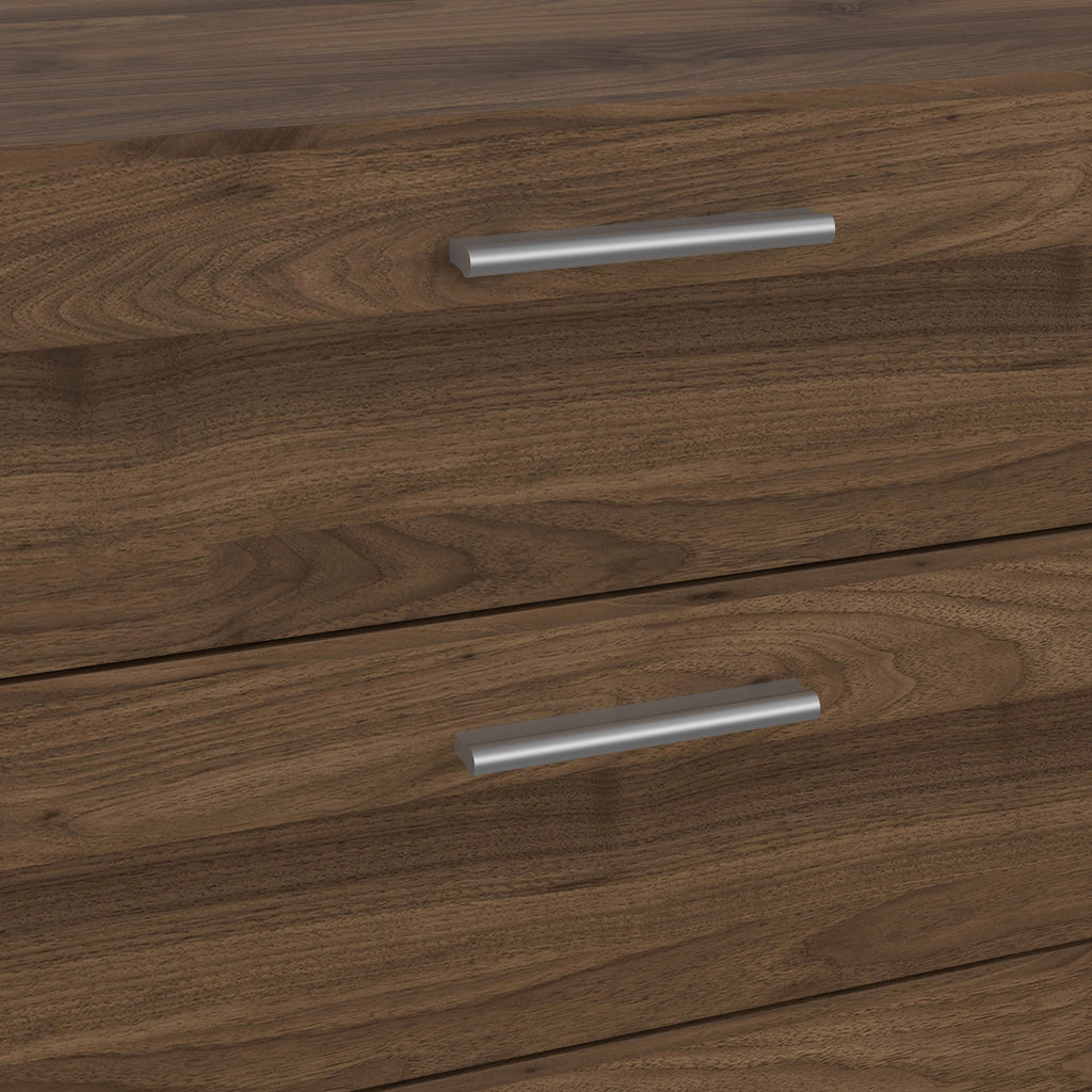 Pepe Wide Chest of 8 Drawers (4+4) in Walnut