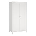 Madrid Wardrobe with 2 Doors in White