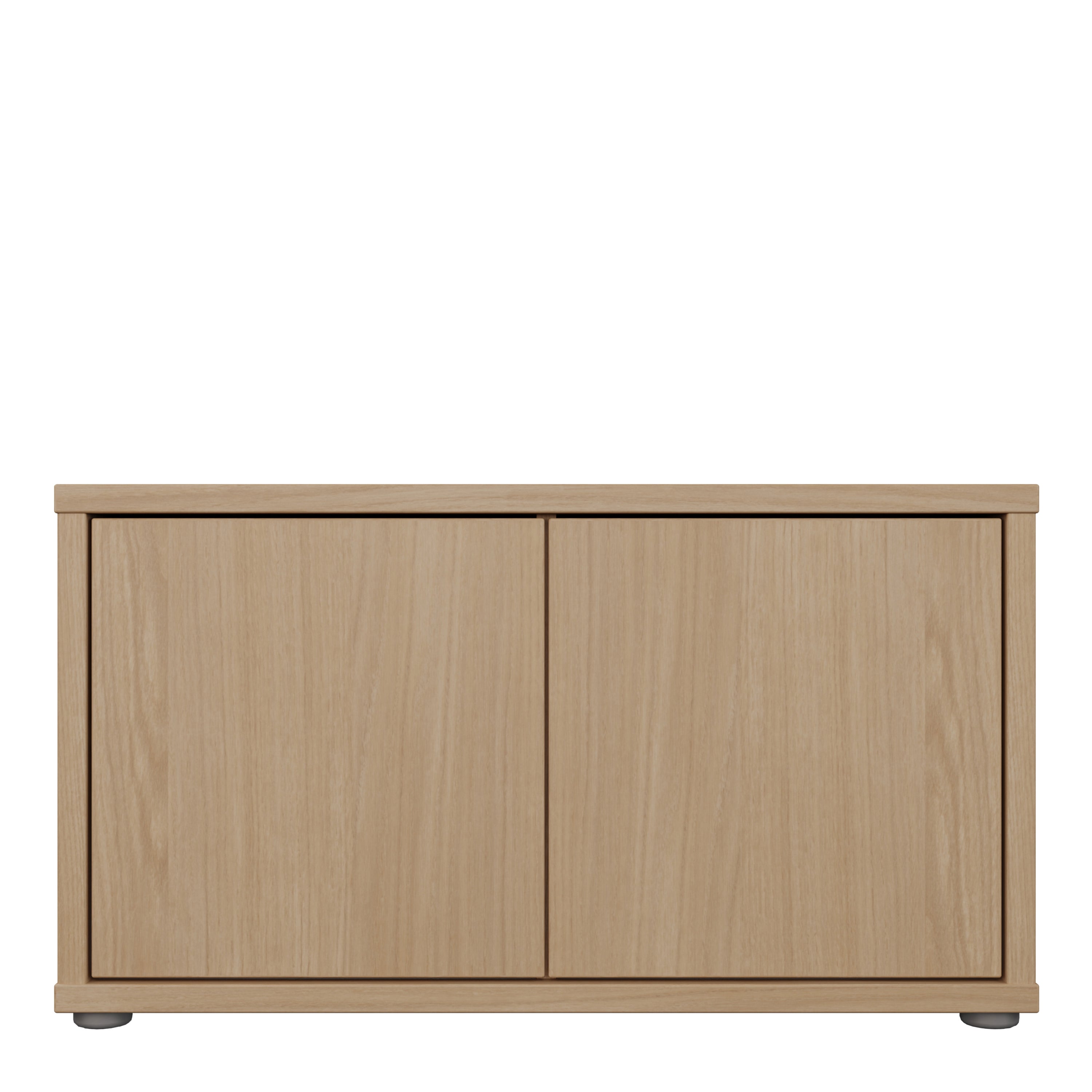 Alice Springs Bench with 2 Doors Push-to-Open in Elegancia Oak