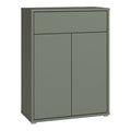 Alice Springs Shoe Cabinet with 2 Doors Push-to-Open & 1 Drawer Push-to-Open in Sage Green