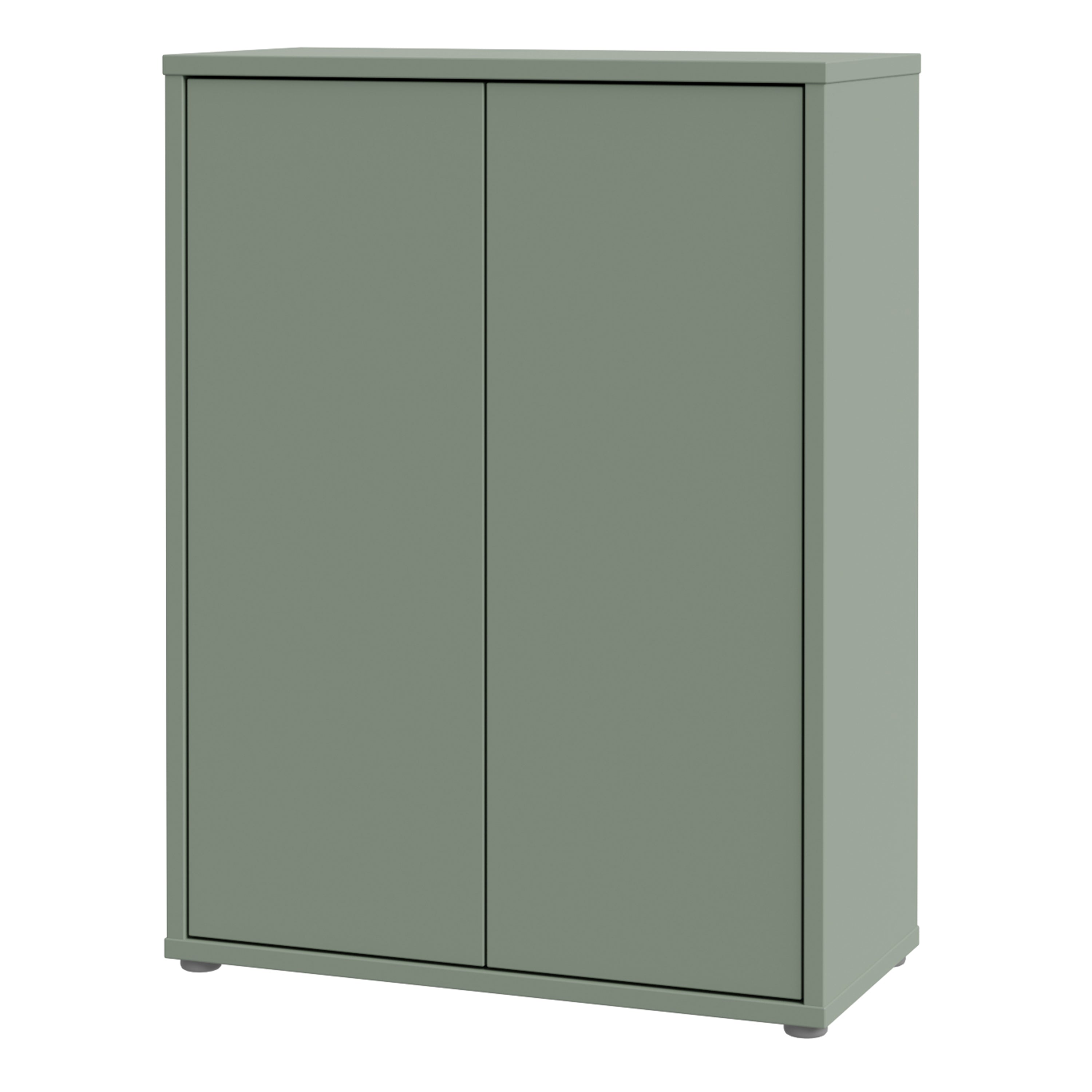 Alice Springs Shoe Cabinet with 2 Doors Push-to-Open in Sage Green