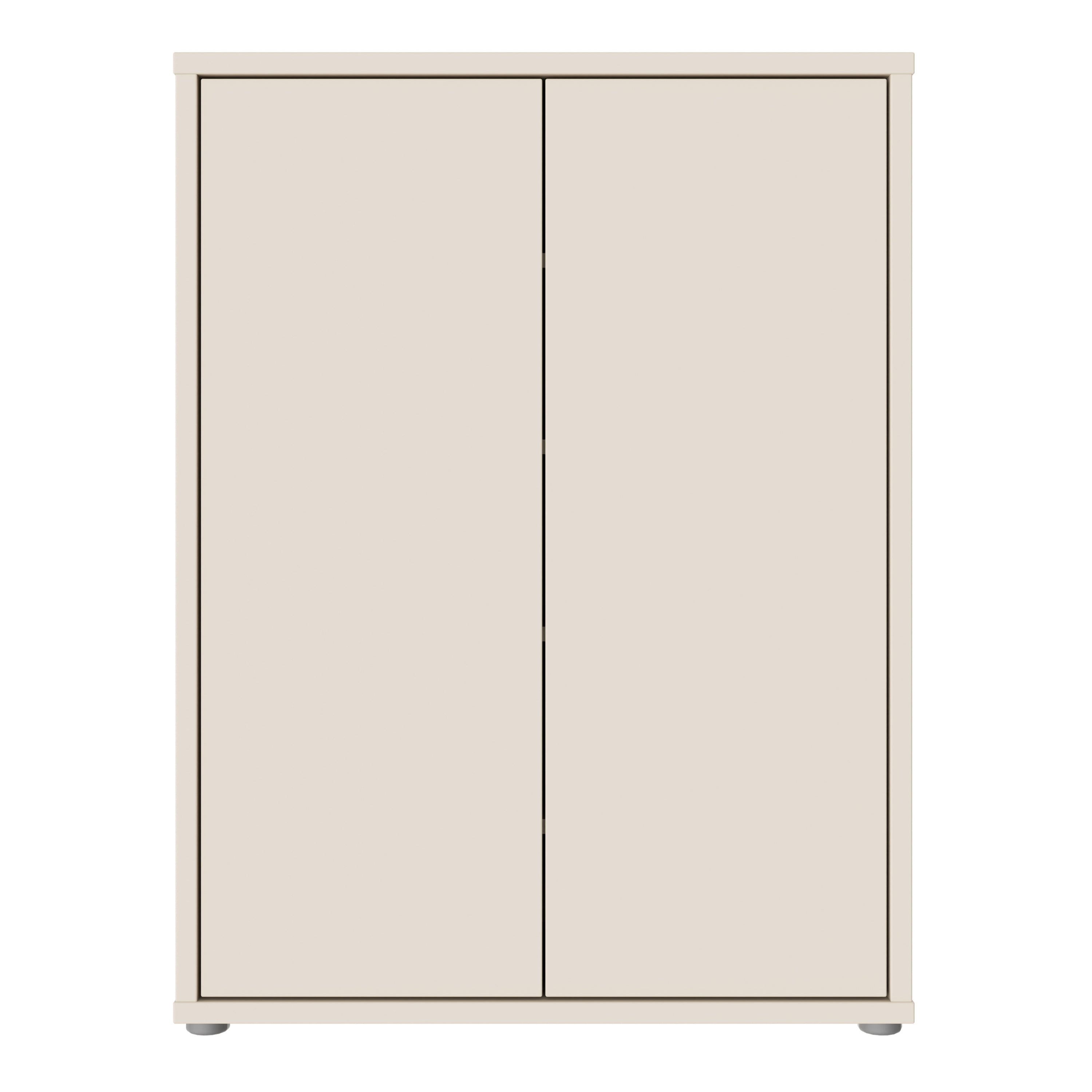Alice Springs Shoe Cabinet with 2 Doors Push-to-Open in Sand