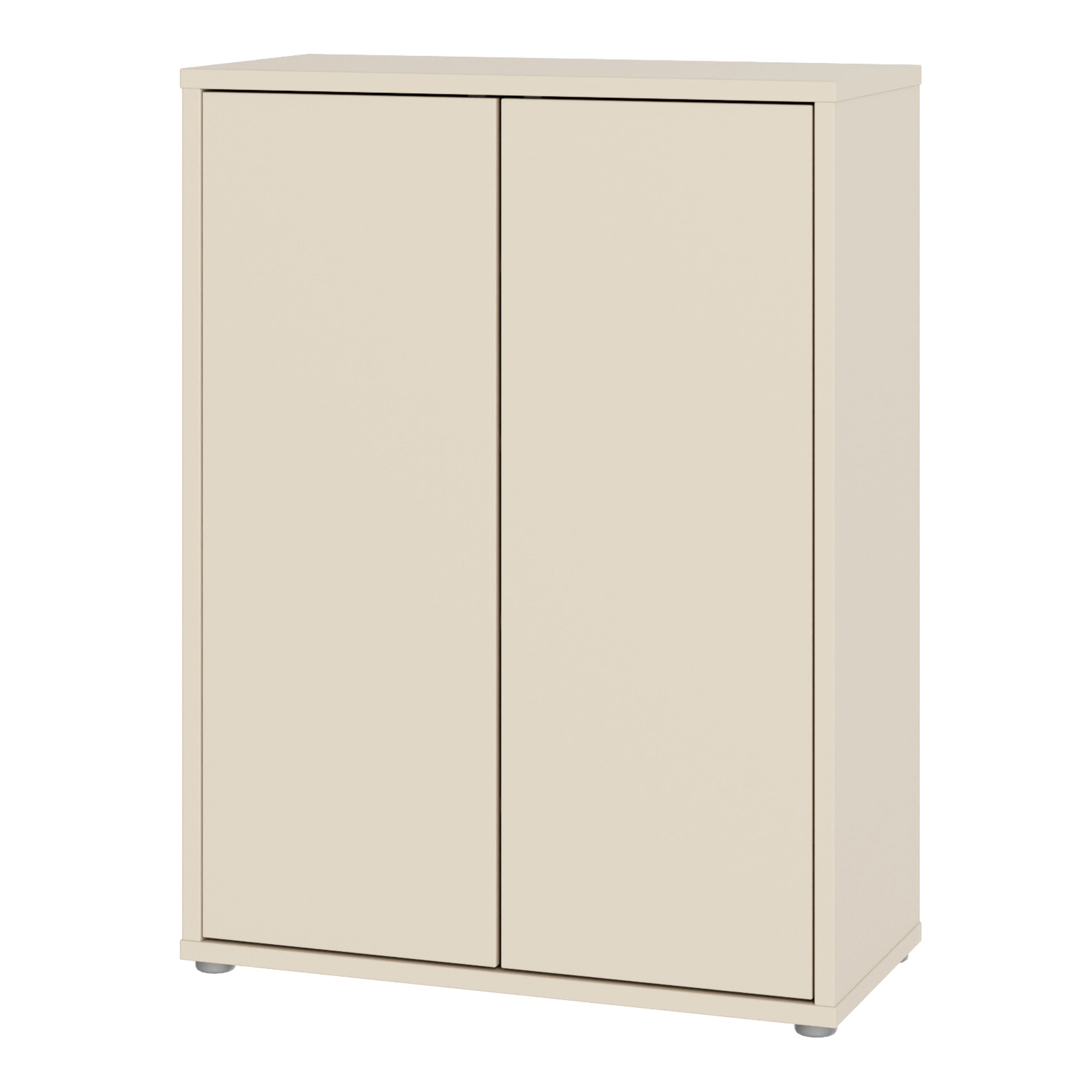 Alice Springs Shoe Cabinet with 2 Doors Push-to-Open in Sand