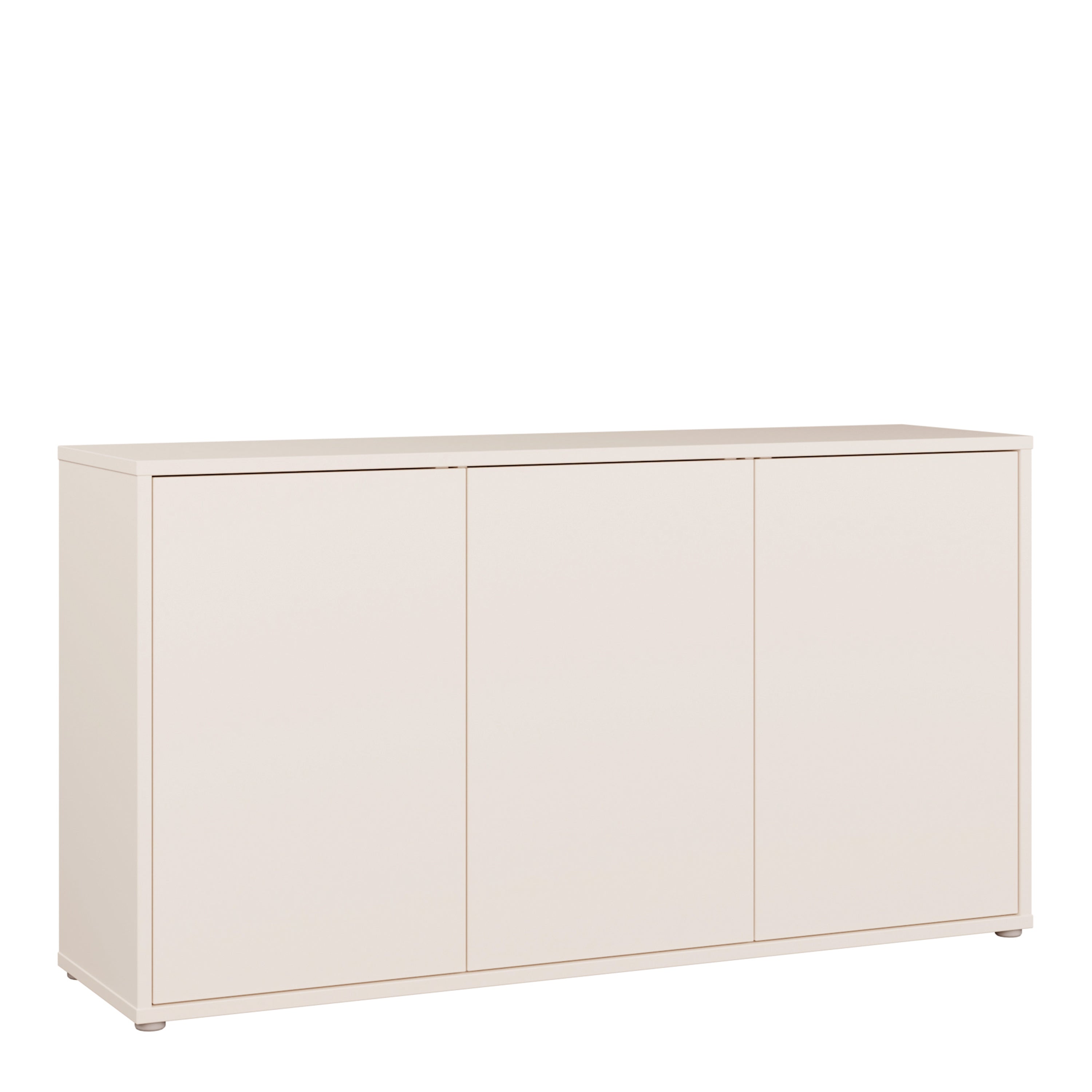Alice Springs 3 Door Sideboard with Push-to-Open Doors and Drawer in Sand